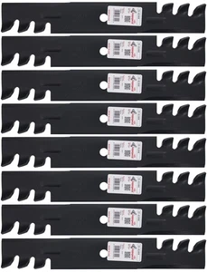 8 Rotary® 6300 Mower Blades for Bad Boy® Bunton® Hustler® Scag® 32" 48" Deck - Picture 1 of 7
