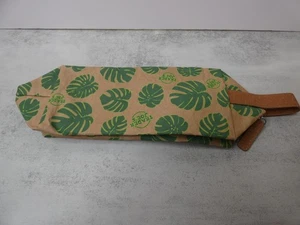 Trader Joe's waschbare Papier Dopp Kit Tasche Reisetasche Palmblatt Druck 8,5" - Bild 1 von 7