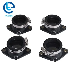 4×Carburetor Intake Manifold Boot For Suzuki GS850 G GL 1980-1983 13110-45100 - Picture 1 of 12