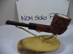 pipa steven old briar  by gasparini pipe in radica & meerschaum    nuova 1 - Bild 1 von 8
