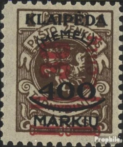 zona del Memel 232 tipo I examinado nuevo con goma original 1923 emisión de sobr - Imagen 1 de 1