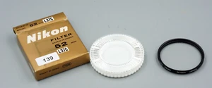 NIKON 52mm L37c Coated UV Filter in Box mit Case #139 - Bild 1 von 2