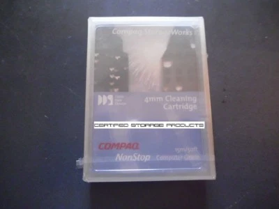 全新 1/PK Compaq 242781-001 DAT 4 毫米清洁墨盒 HP C5709A 所有 DDS 驱动器 — 第 1/2 张图片