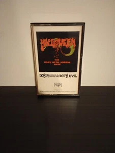 HALLOWEEN Cassette Tape DON'T METAL WITH EVIL 1985 Motor City Metal RELEASE Rare - Picture 1 of 4
