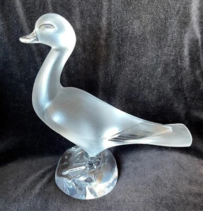 LALIQUE Large Standing Duck - Picture 1 of 7