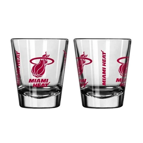 Miami Heat Boelter NBA Gameday 2oz Shot Glass(1) FREE SHIP!! Cover