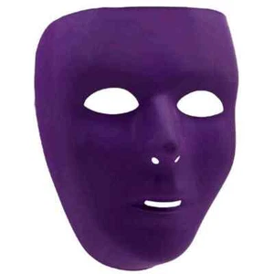 Team Spirit Full Face Mask Sports Party Halloween Costume Accessory 16 COLORS - Picture 1 of 17