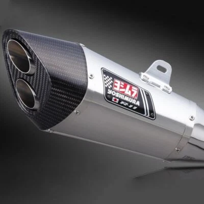 Escape Yoshimura acero inoxidable R-11 sin cordones en carretera legal Suzuki GSX-R750 2011 - 2018 Foto 1 de 3