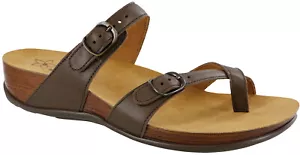SAS Women's Shoes Shelly Sandal Coffee Brown 10 Wide Brand New In Box Save $$ - Picture 1 of 6