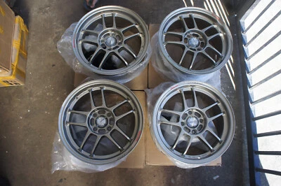 For Honda dc2 ek9 ef8 ef9 sb3 eg6 gd3 JDM 15" Racing 035 Style wheels rims - Image 1 of 4