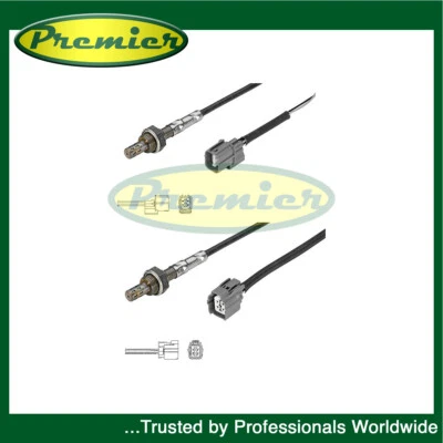 Premier 2 sensori di ossigeno lambda anteriori + posteriori adatti a Honda Jazz CR-V Civic Accord - Immagine 1 di 2