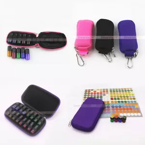 Estuche Bolsa de Almacenamiento Bolsa para Mini Aceites Esenciales Rollo Gotero Botellas Perfume - Imagen 1 de 33