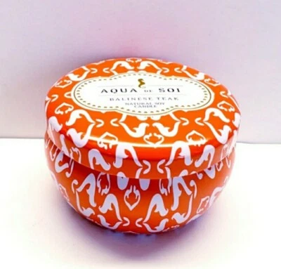 BALINEZE TEAK Natural Soy Single Wick Scented Candle, 9 oz Tin - Image 1 of 4