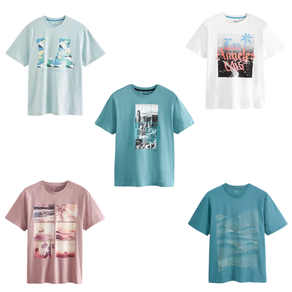 Camiseta masculina estampa gráfica N@@t tamanhos P - 5XL - Imagem 1 de 1