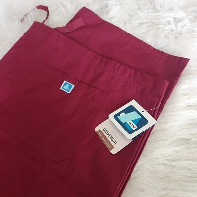 Adar Pro Scrubs Women's S Ultimate Scrub Pants Burgundy 4X NEW NWT - Image 1 of 4