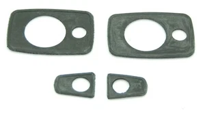 Door Handle Seal Set 2 Large 2 Small Fits VolkswagenType2 Bus 1/1964 - 7/1968 - Imagen 1 de 2