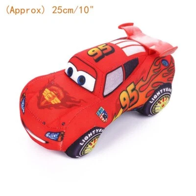 Nuovo peluche Pixar Moive The Cars 3 Lightning McQueen 95 figure bambola morbida giocattolo - Immagine 1 di 4