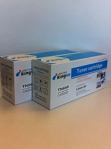 2PK Compatible Toners for Brother TN-660 TN660/630 DCP-L2520DW L2540DW HL-L2320D - Picture 1 of 2