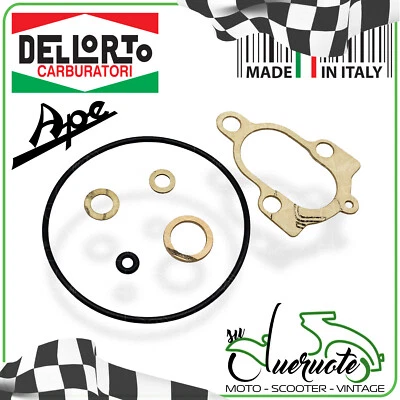 KIT GUARNIZIONI CARBURATORE DELLORTO APE TM 703 220 CAR P2 P3 PIAGGIO DELL'ORTO