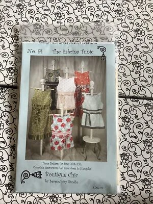 Boutique Chic No 9 The Sabrina Tunic Sewing Pattern XXS-XXL - Bild 1 von 3