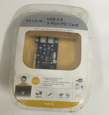 BELKIN USB 2.0 3-PORT PCI CARD - Image 1 of 2