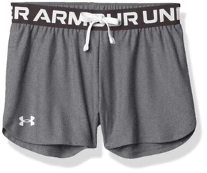 Under Armour 301107 Girls Play Up Solid Shorts Youth X-Large - Picture 1 of 3