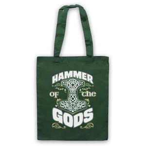 HAMMER OF THE GODS VIKING UNOFFICIAL THOR NORSE MYTH TOTE BAG LIFE SHOPPER - Picture 1 of 11