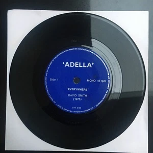 DAVID SMITH Everywhere / Midnight Hour ADELLA 1975 UK ORIGINAL 7” 45 SOUL VINYL - Picture 1 of 4