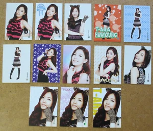 T-ara Tara Card Lot - Hwayoung Ryu Hwa-young Korean KPOP STAR - 13 cards - Afbeelding 1 van 1