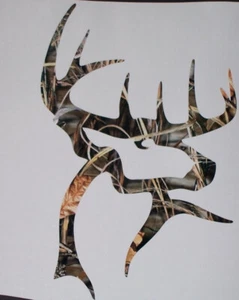 Buck Deer Commander Window Decal Sticker Decals Stickers Car Truck SUV Jeep - Foto 1 di 3