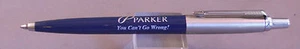 Parker Jotter Ball Pen-Salesman Sample-"When you write with a Parker logo" - Picture 1 of 2