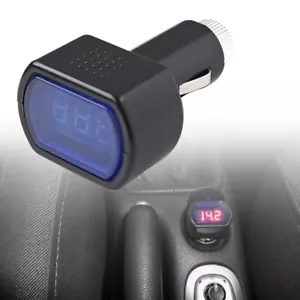 Car Auto LED Voltmeter Battery Electric Cigarette Lighter Voltage Meter Tester - Picture 1 of 8