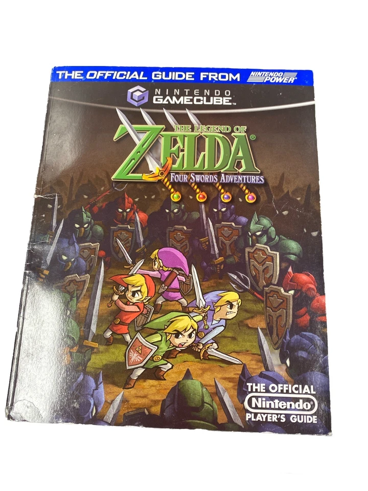 Legend of Zelda Four Swords Adventures Gamecube Official Nintendo Players Guide - Image 1 of 2