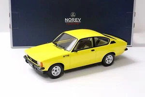 OPEL KADETT GT-E C COUPE 1977 YELLOW ATS WHEELS NOREV 183655 1/18 1400 PCS GT/E - Picture 1 of 4