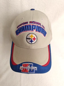 REEBOK Steelers Super Bowl Xl Champions Foot Ball Hat / Cap 2006 - Picture 1 of 12