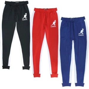 Pantalones deportivos de felpa francesa con logotipo de Kangol para hombre - Imagen 1 de 10
