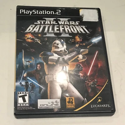 Star Wars: Battlefront II (PlayStation 2, 2005) - Image 1 of 3