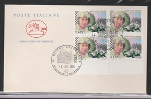 2005 FDC Cavallino Ascari En Cuartina - Imagen 1 de 1