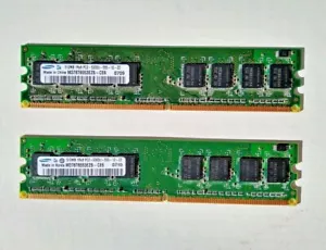 SAMSUNG 512MB RAM Memory 1RX8 PC2-5300U-555-12-ZZ Fast Desktop Speed Upgrade - Zdjęcie 1 z 6