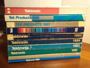 Tektronix Products Catalogs 1980 1981 1982 1983 1984 1985 1986 1987 1988 1989 - Picture 1 of 91