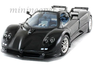 MOTORMAX PAGANI ZONDA C12-S7.3 C12 S 7.3 1:18 DIECAST BLACK 73147 - Picture 1 of 2