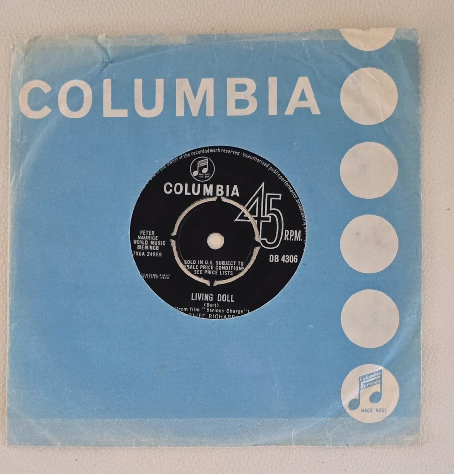 CLIFF RICHARD&THE SHADOWS " APRON STRINGS" UK BLACK SP - Image 1 of 4