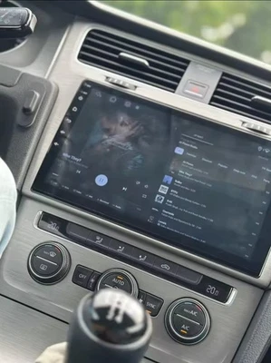 Autoradio Android 10" 2DIN per Golf 7 2012-2020 CarPlay GPS WiFi BT 2+32GB - Imagen 1 de 4