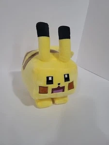 Pokémon Quest Minecraft Style Pikachu Plüsch Offiziell Lizenziert Nintendo SAUBER - Bild 1 von 11