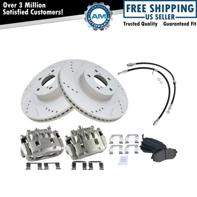 Front Brake Pad & Rotor Kit For 2006 Subaru Baja 2005-2009 Outback - Image 1 of 4