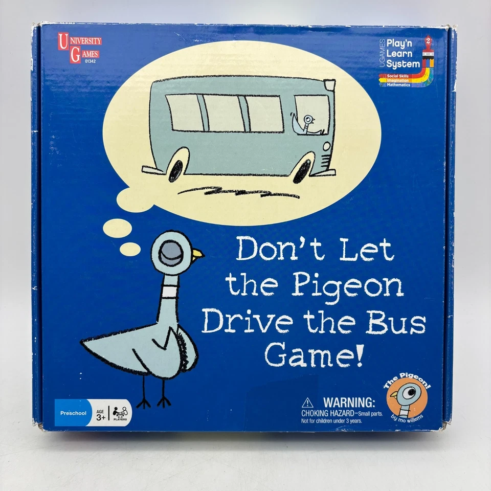 Don't Let the Pigeon Drive the Bus Game COMPLETE University Games 2010 - Image 1 of 4