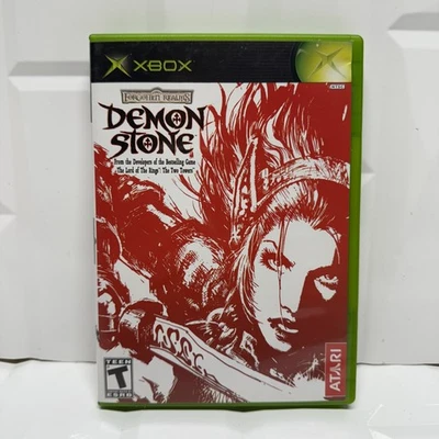 Forgotten Realms: Demon Stone (оригинальная Microsoft Xbox) - в коробке полный комплект - Изображение 1 из 4