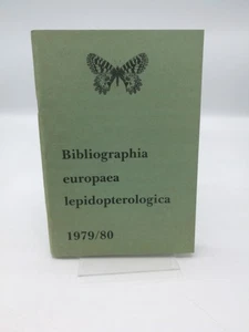 Societas Europaea Lepidopterologica (Hrsg.) Bibliographoa europaea lepidopter.. - Bild 1 von 3