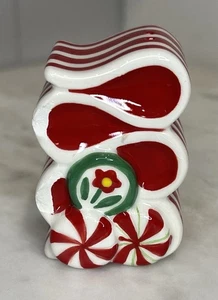 Fitz & Floyd Cinta de Navidad Caramelo Pimienta Coctelera SOLO FF Pieza de Repuesto - Imagen 1 de 12