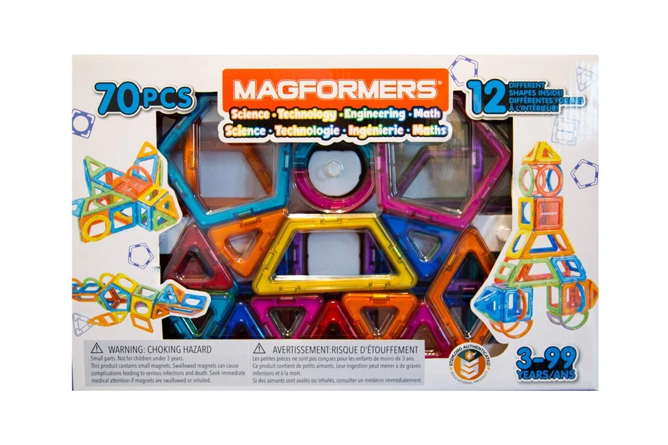 Juego básico de 70 piezas MAGFORMERS Foto 1 de 4